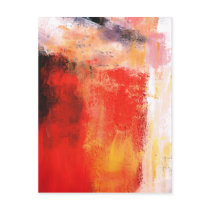 Modern Abstract Art - Minimalist Art Post Card