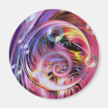 Modern Abstract Art Refrigerator Magnet