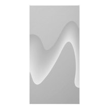 Modern Abstract Design in Light Grey. Photo Greeting Card