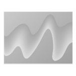 Modern Abstract Design in Light Grey. Post Cards