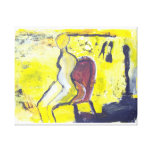 Modern Abstract Fine Art  Figure Canvas Prints
