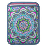 Modern abstract kaleidoscope iPad sleeve