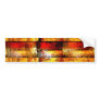 Modern Abstract Painting Bumper Stickers