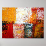 Modern Abstract Squares Print Abstract Art Posters