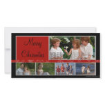 Modern and Elegant Christmas Photo Card photo cards