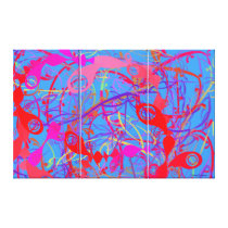 MODERN ART - 3 PANELS - HOME DECORATION - GIFTS