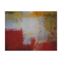 Modern Art - Abstract Art Painting Postcard