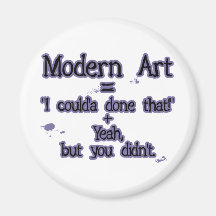 Modern Art Magnet
