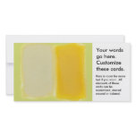 Modern art minimalist painting sunny warm colourfu photo cards