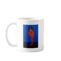 Modern Art Woman Mugs