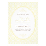 Modern Bliss Save Date Announcements