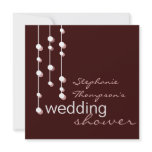 Modern Bride Wedding Shower Invitation