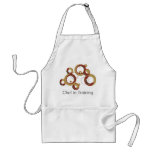 Modern Bubbles Apron - Beige