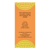 Modern business yellow orange circle design