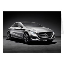 modern car 08 greeting card