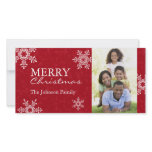 Modern Christmas Photo Card Template photo cards