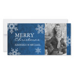 Modern Christmas Photo Card Template photo cards