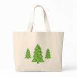 Modern Christmas Tree Art bags