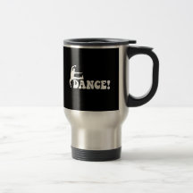 modern dance coffee mug