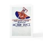 Modern Dance Festival 1938 WPA cards