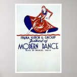 Modern Dance Festival 1938 WPA posters