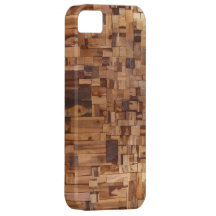 Modern Decorative Wood iPhone 5 Case