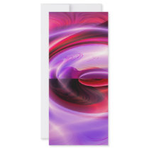 Modern Digital Abstract Full Color Rack Card