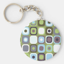 Modern Eames Rectangles 32 Key Chains