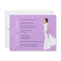 Modern Elegance Bridal Shower Invitation