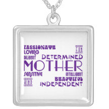 Modern Feminine Chic & Stylish Moms & Mothers Pendants