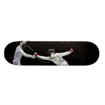 Modern Fencing Sword Fighting Dual Skateboard