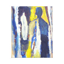 Modern  Figurative Abstract Fine Art Canvas Print