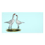 Modern Game Bantam:  Self Blue Photo Card Template