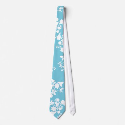modern, graphic floral tie or belt by candypie