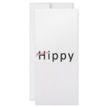 Modern Hippy rack cards