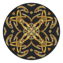 modern knIght series (2) Round Sticker