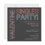 Modern Lights Singles Anti-Valentine Party Invites
