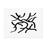 Modern Line Art postcards