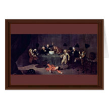 Modern Midnight Conversation By Hogarth William Cards