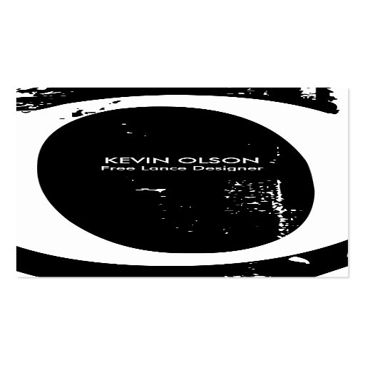 Modern Monogram Business Cards