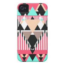 Modern Native Pattern iPhone 4/4S Case Case-Mate iPhone 4 Case