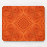 Modern orange wood pattern mousepads