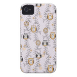 Modern Owls iPhone 4 Case-Mate ID