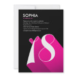 Modern Pop 18th Birthday Party Invitations