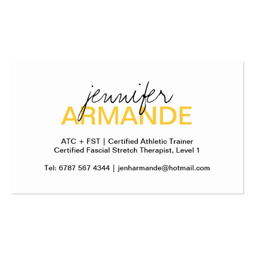 Modern Professional Business Card