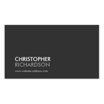 MODERN PROFESSIONAL No. 1 Business Card