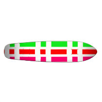 Modern rainbow dots and dashes