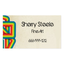 Modern Rainbows Business Card Templates