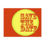 Modern-Retro Save The Date postcards