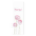 Modern Roses, Gift Tags business cards